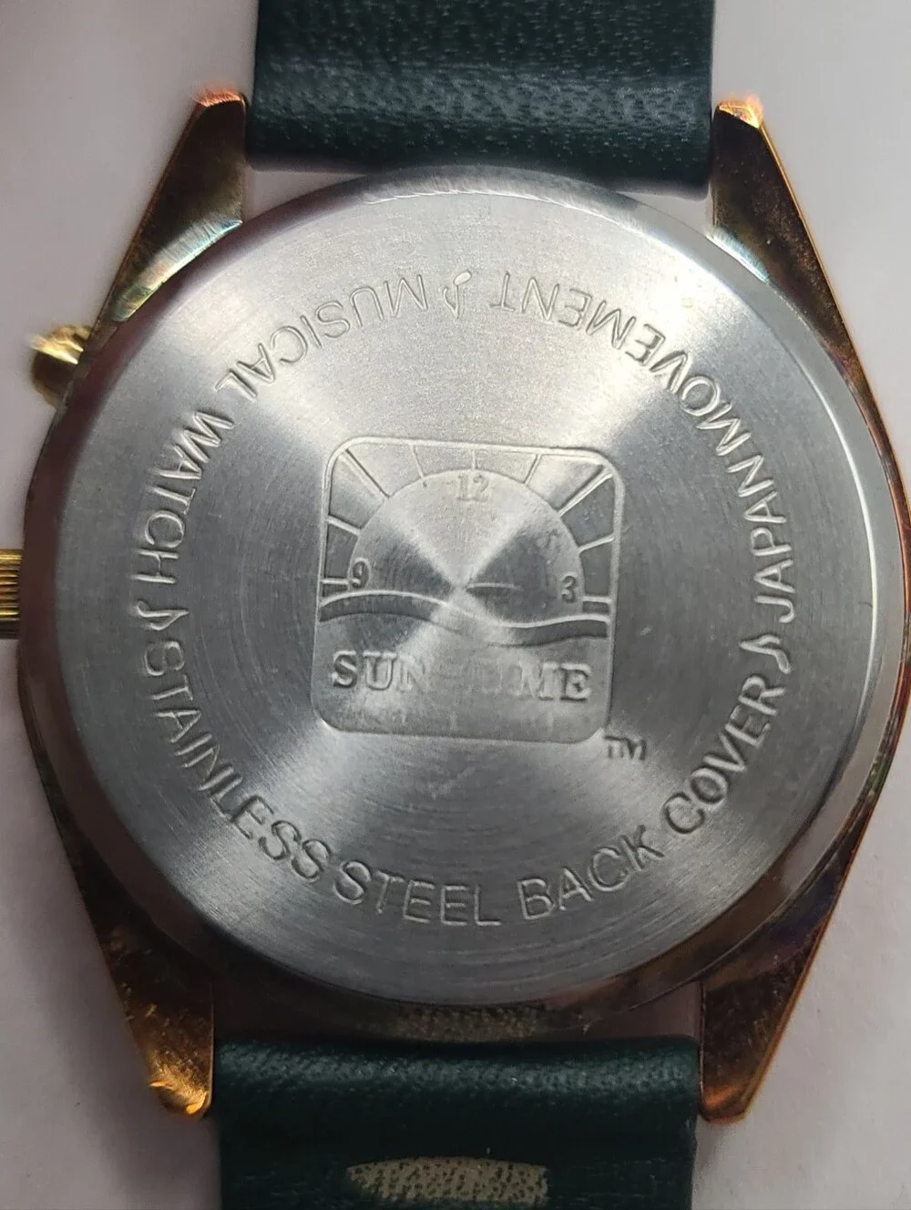 Vintage Sun Time Green Bay Packers NFL Wrist Watch